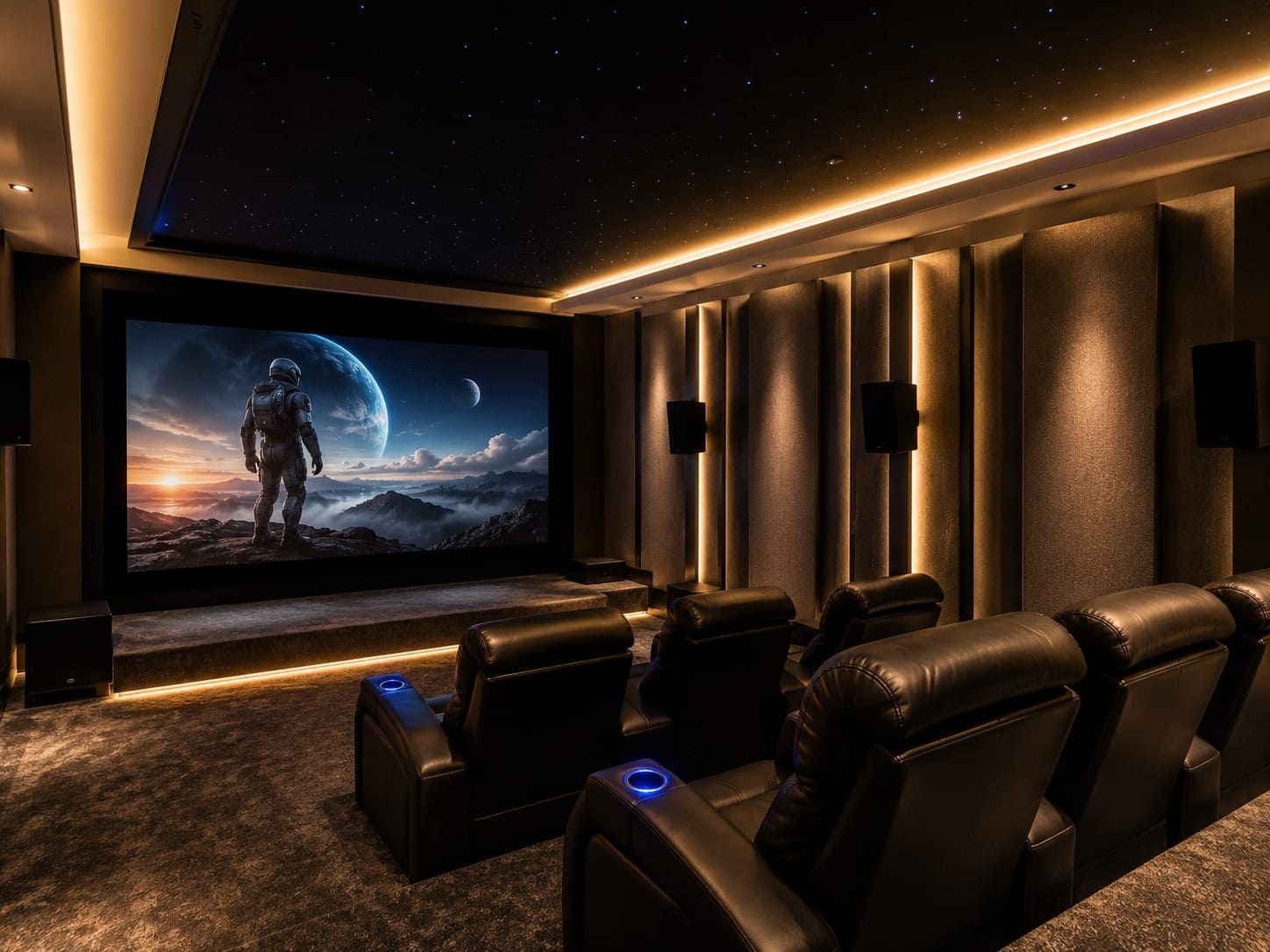 Home Cinema in the field