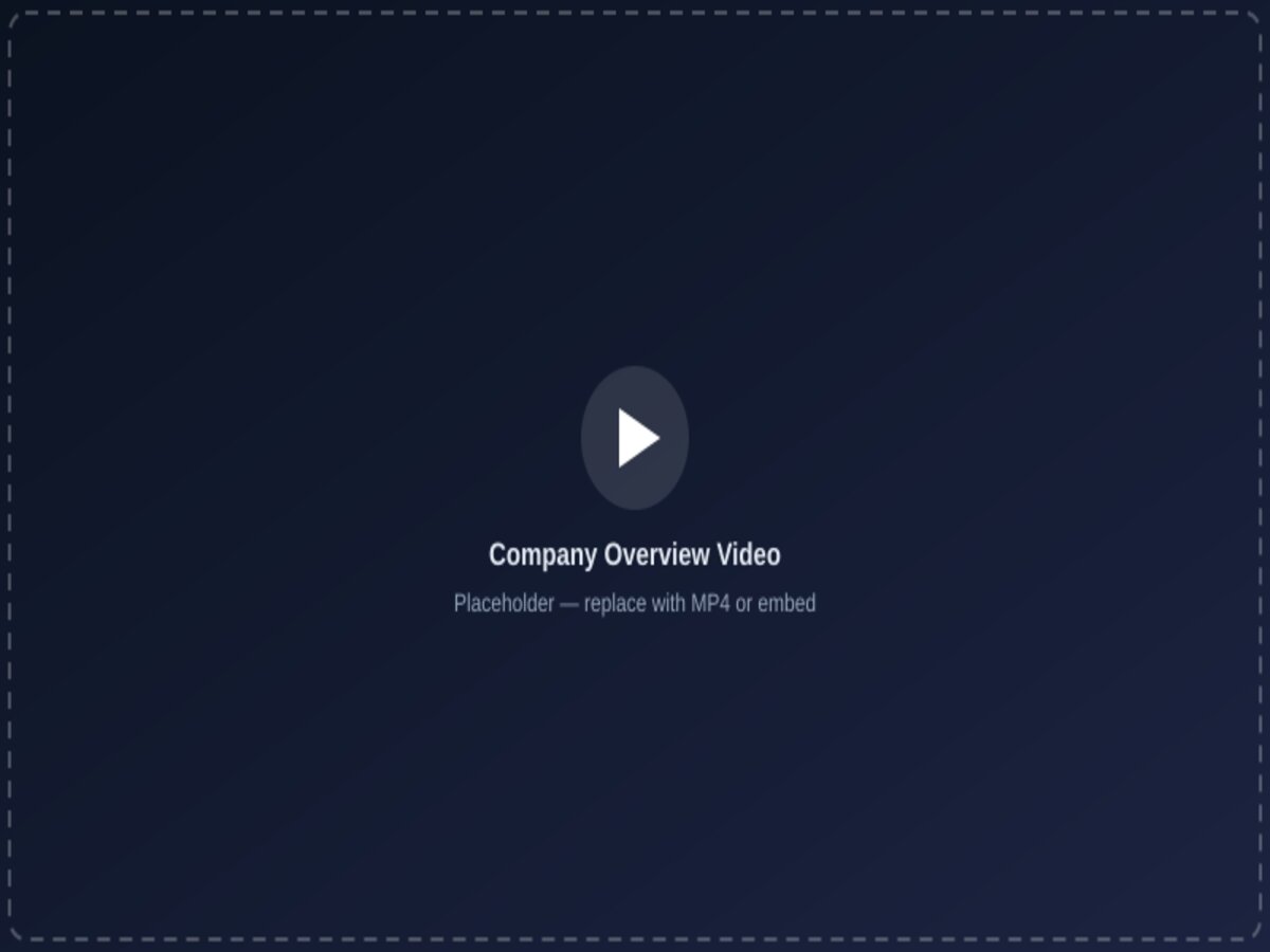 company overview video thumbnail